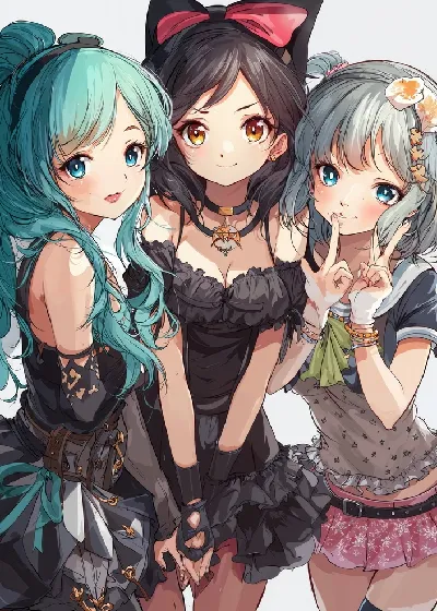 Плакат Аниме девушки №9