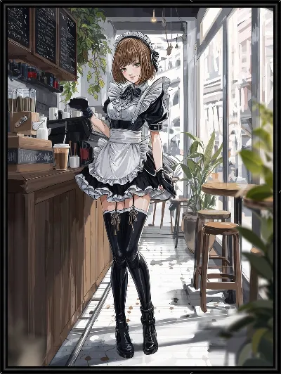 Картина Аниме девушка №24