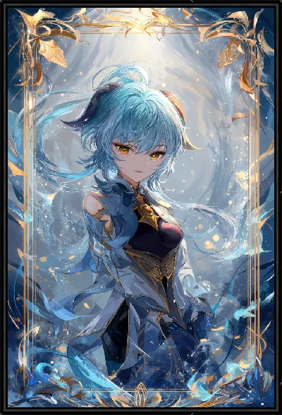 Картина Аниме девушка №25