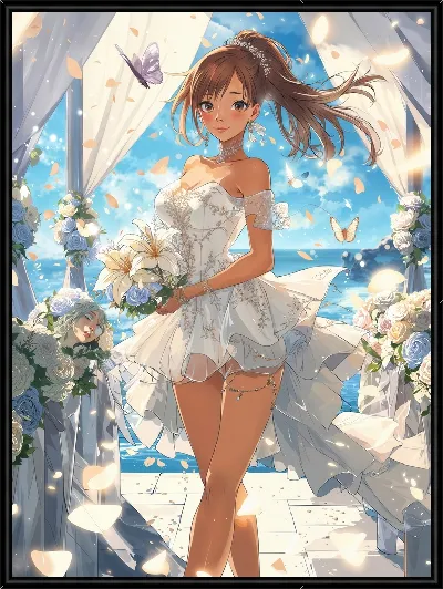 Картина Аниме девушка №33