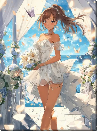 Постер Аниме девушка №33