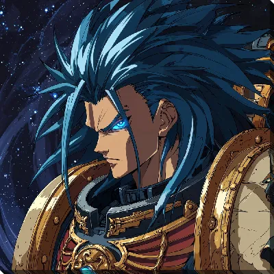 Картина маслом Аниме №3