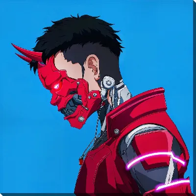 Картина маслом Аниме №5