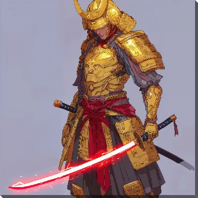 Картина маслом Аниме №10