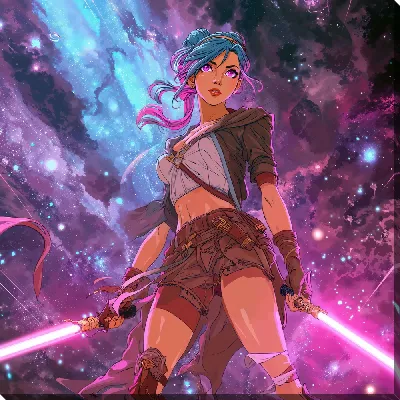 Картина маслом Аниме №13