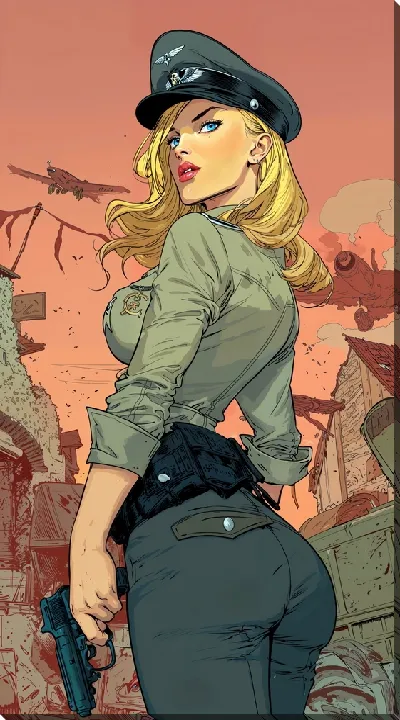 Картина маслом Аниме №16