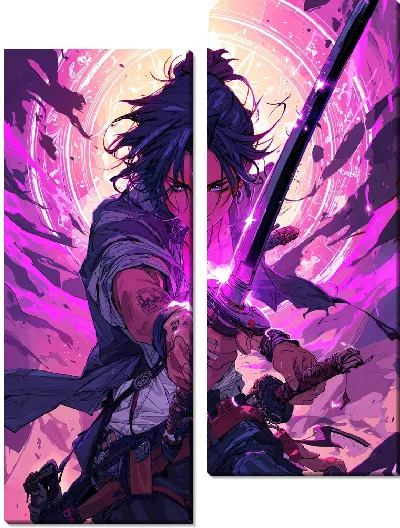 Модульная картина Аниме №17