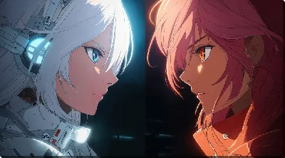 Картина маслом Аниме №23