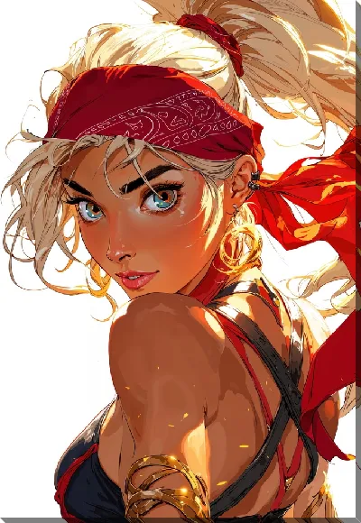 Картина маслом Аниме №26