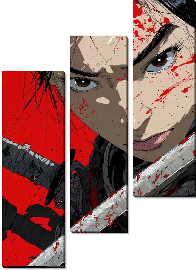 Модульная картина Аниме №36