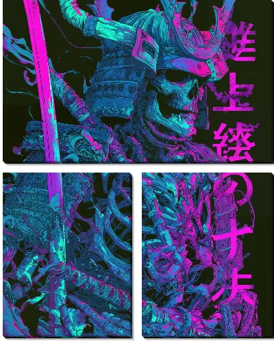 Модульная картина Аниме №39