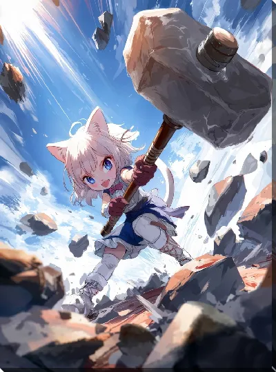 Картина маслом Аниме №40