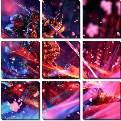 Модульная картина Аниме №42