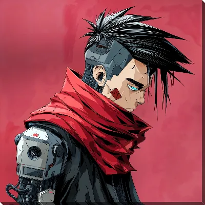 Картина маслом Аниме №53