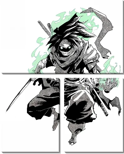 Модульная картина Аниме №55