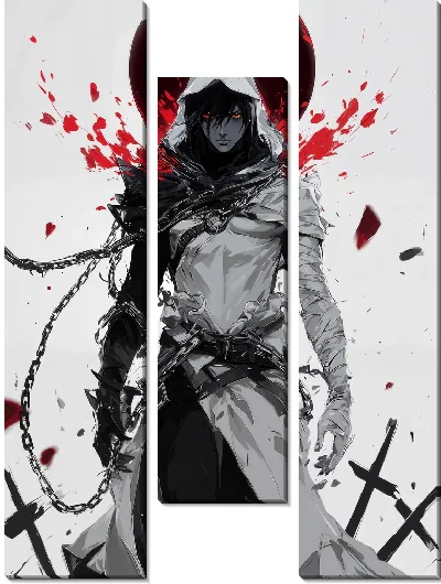 Модульная картина Аниме №63