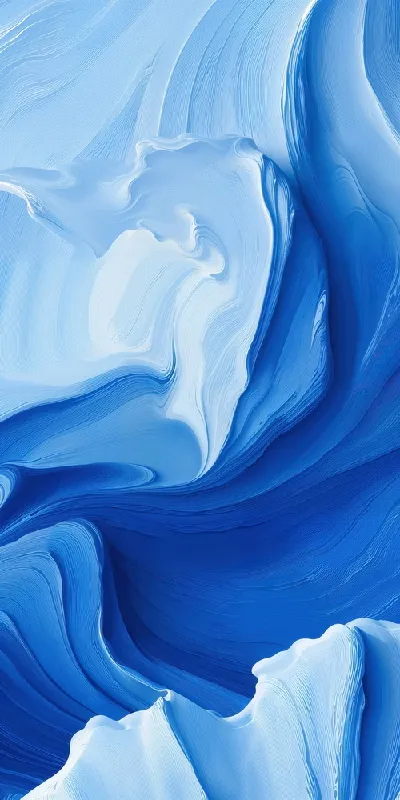 Плакат Сине белое №14