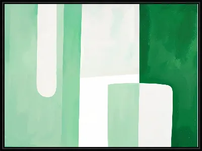 Картина Зеленая абстракция №12