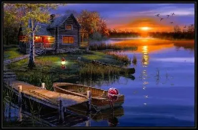 Картина Дом у озера (The Lake house)