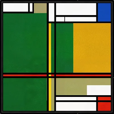 Картина Зеленая абстракция №122