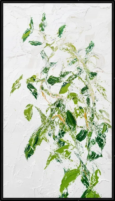 Картина Зеленая абстракция №161