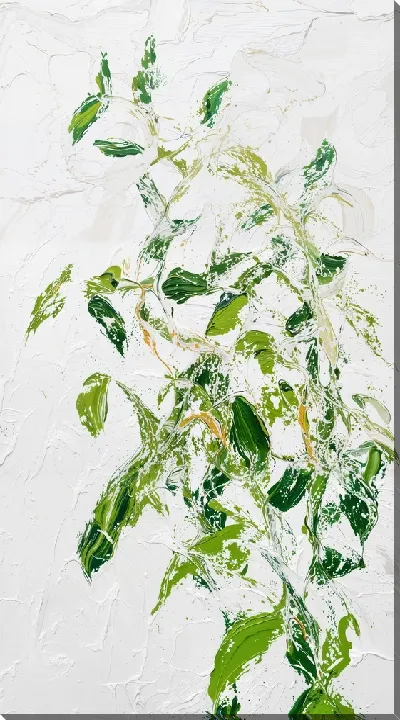 Постер Зеленая абстракция №161