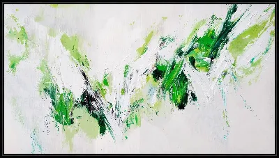 Картина Зеленая абстракция №162