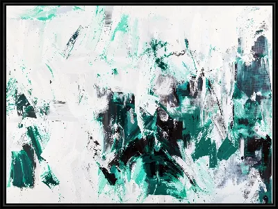 Картина Зеленая абстракция №171