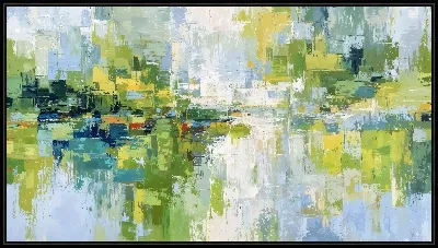 Картина Зеленая абстракция №176