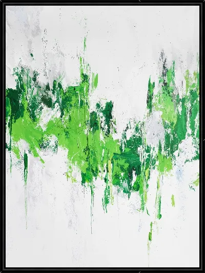 Картина Зеленая абстракция №182