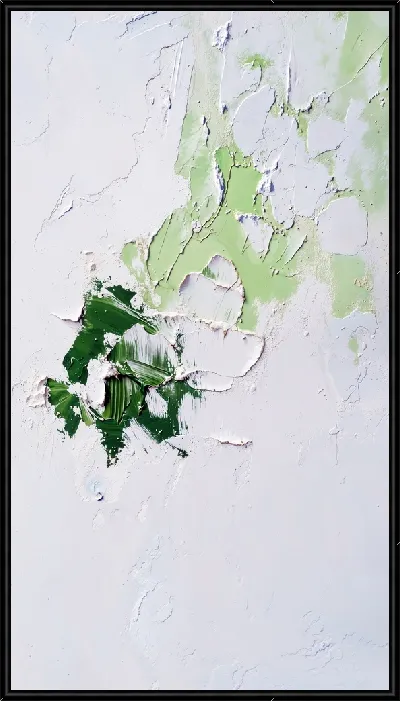 Картина Зеленая абстракция №183