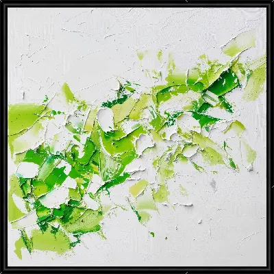 Картина Зеленая абстракция №184