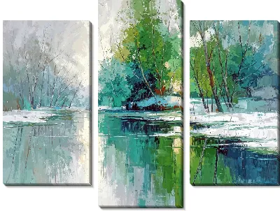 Зеленая абстракция №189