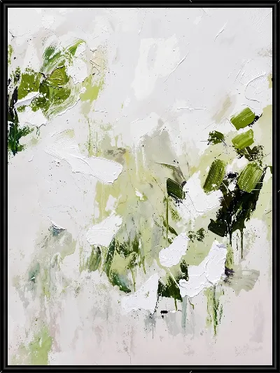 Картина Зеленая абстракция №195