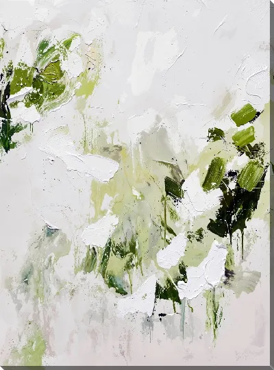 Постер Зеленая абстракция №195