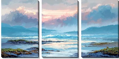 Модульная картина Отвлеченность №19