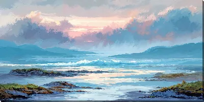 Картина маслом Отвлеченность №19