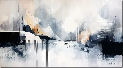 Картина маслом Отвлеченность №27