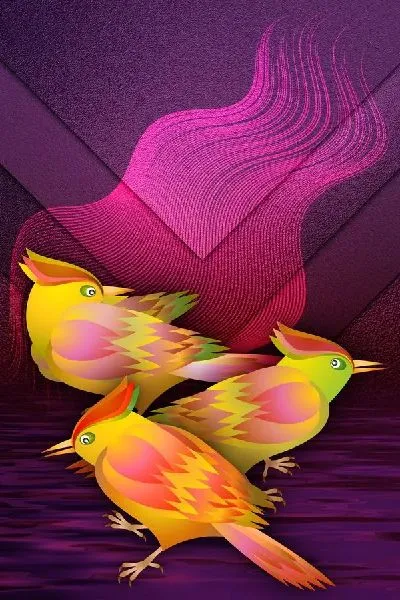 Плакат Птицы (Birds) №12