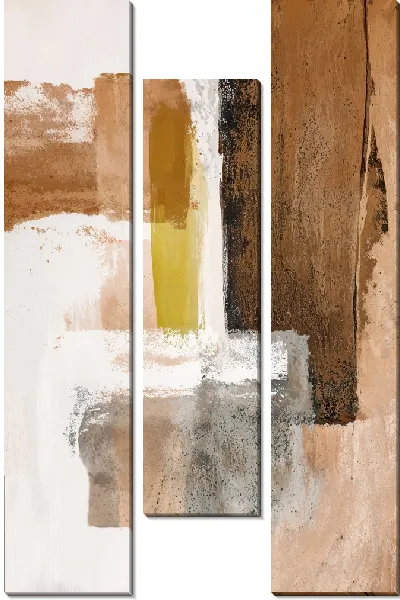 Модульная картина Бежевая абстракция №22