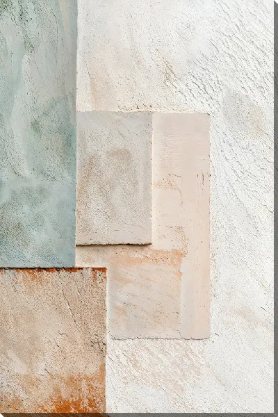 Картина маслом Бежевая абстракция №28