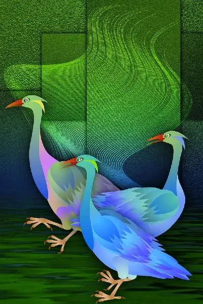 Плакат Птицы (Birds) №14