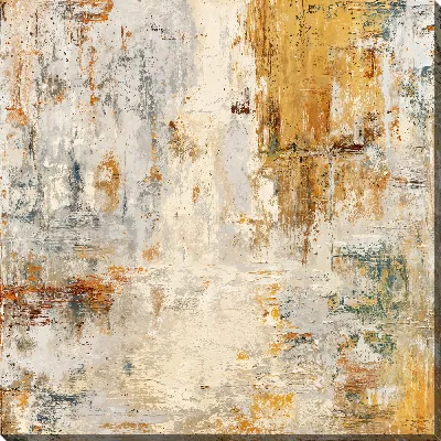 Картина маслом Бежевая абстракция №55