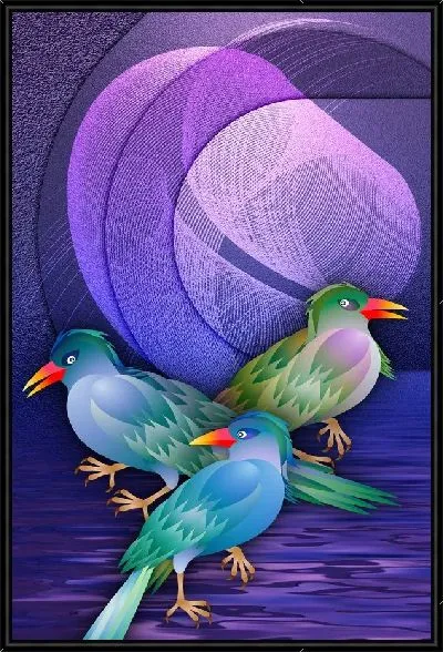 Картина Птицы (Birds) №17