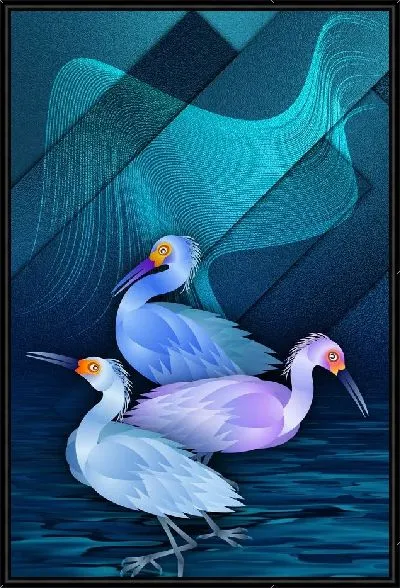 Картина Птицы (Birds) №19