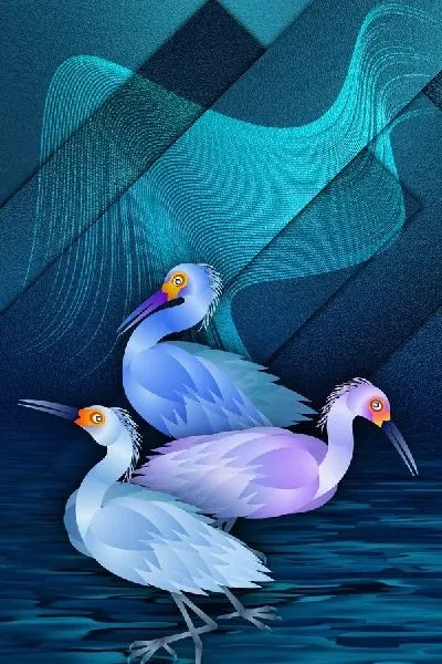 Плакат Птицы (Birds) №19