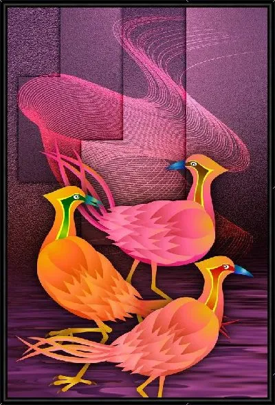 Картина Птицы (Birds) №20
