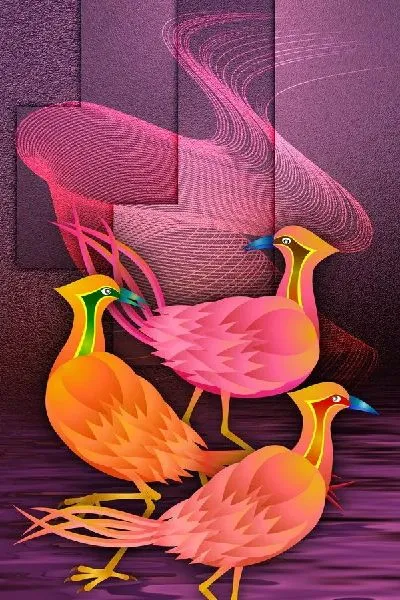 Плакат Птицы (Birds) №20