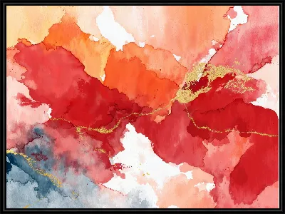 Красная абстракция №78