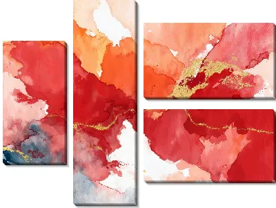 Красная абстракция №78